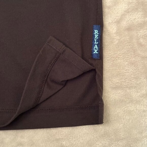 Tommy Bahama Mens Size M Shirt Black Embroidered Logo Short Sleeve Relax Fit - Picture 5 of 10